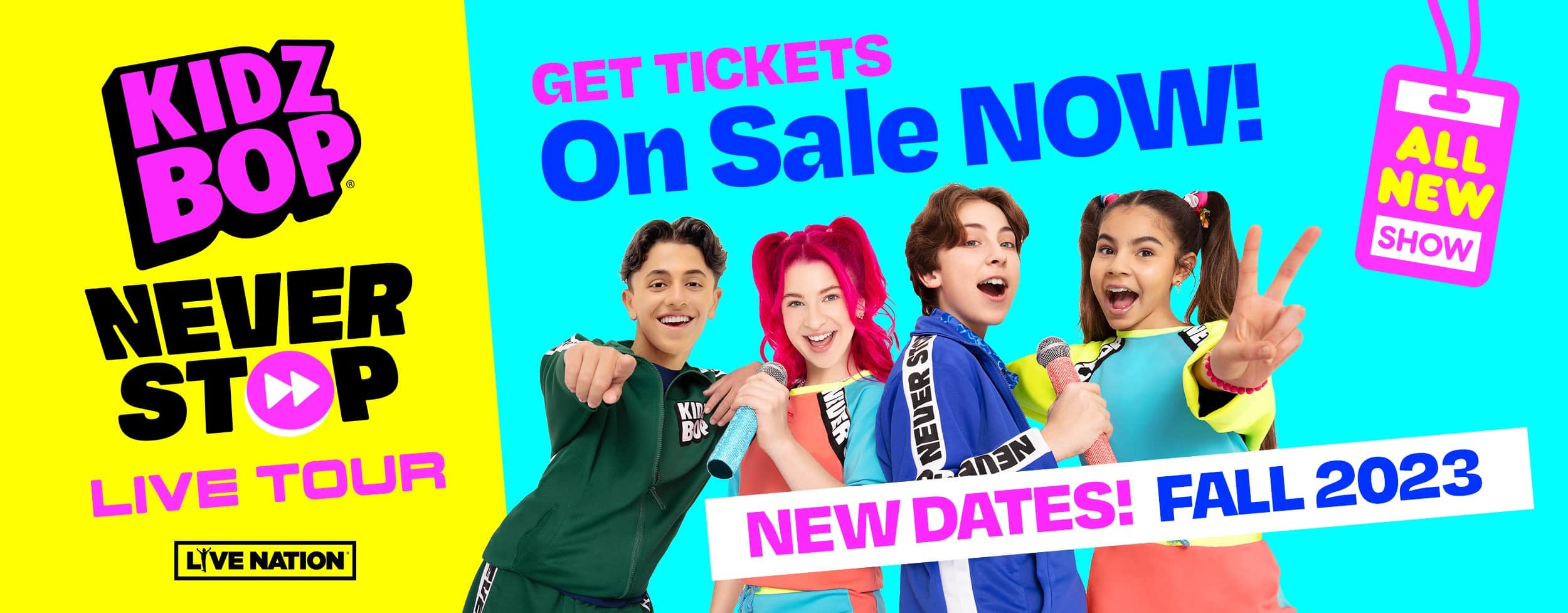 USA TOUR DATES - KIDZ BOP