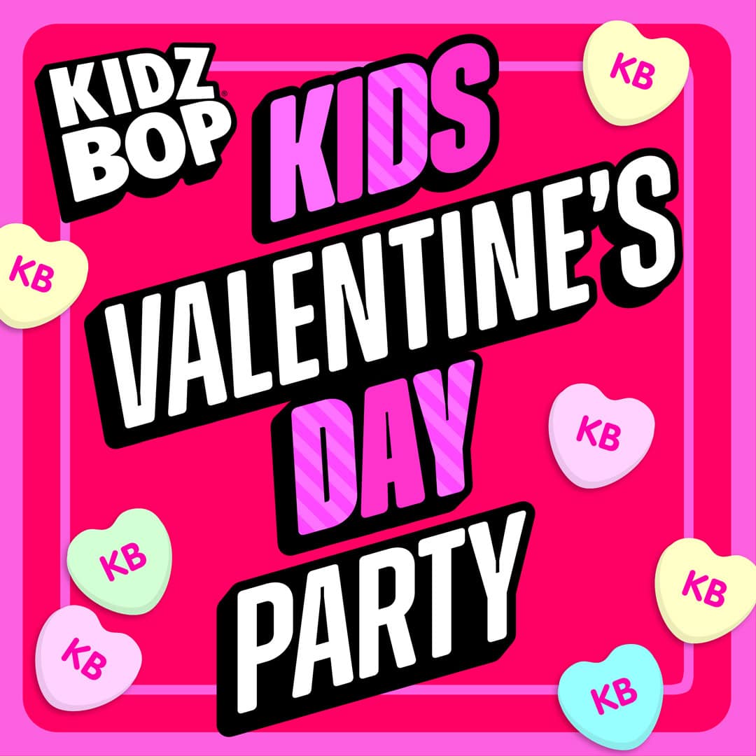 Album cover for “Kids Valentine’s Day Party”