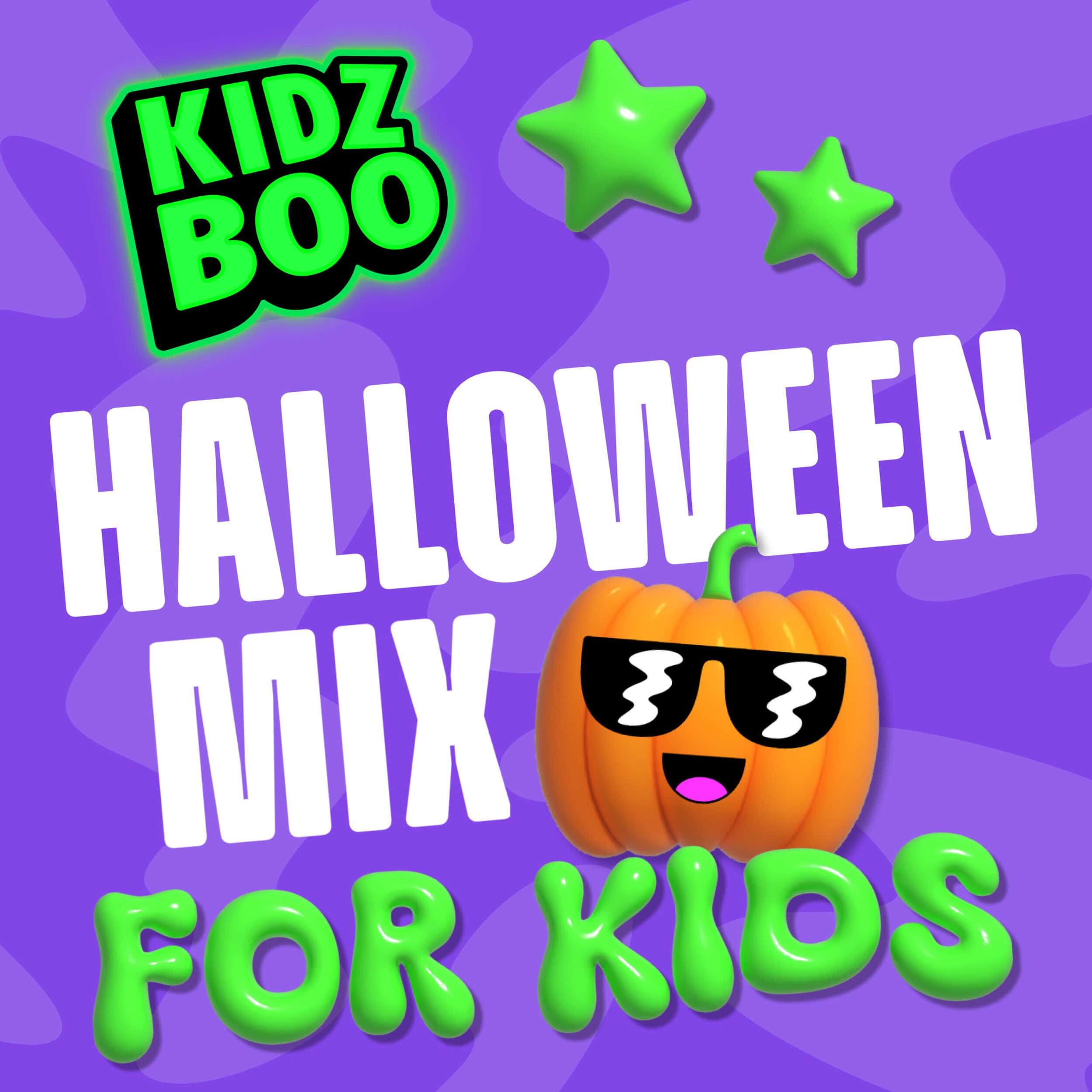 Album cover for “Halloween Mix for Kids”