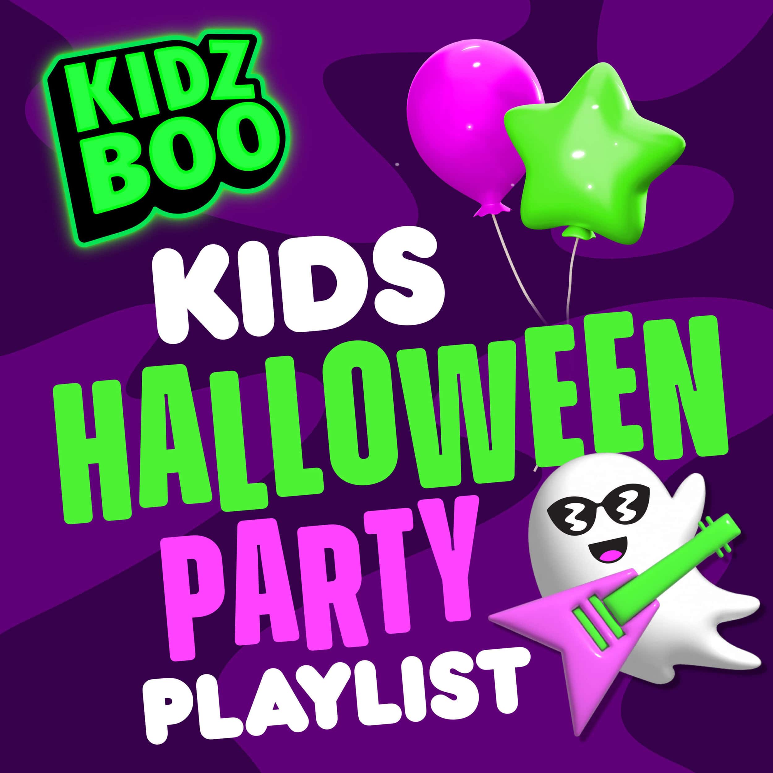 Album cover for “Kids Halloween Party Playlist”