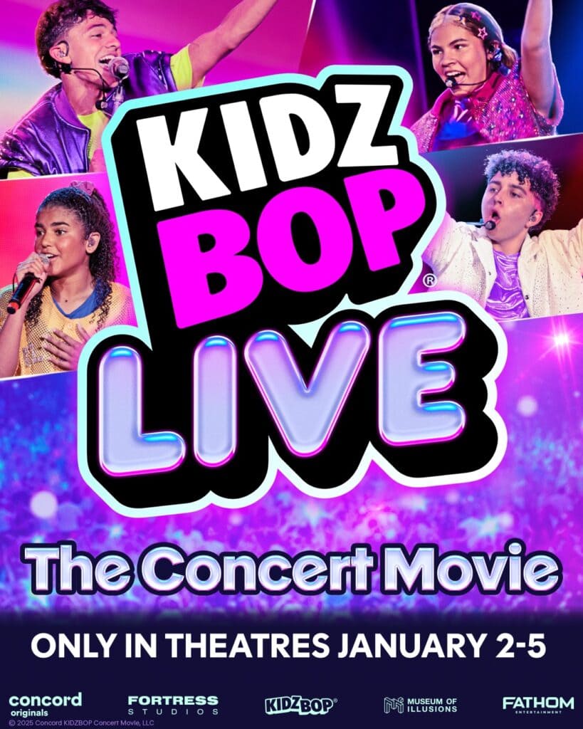 Featured image for “🎤 Why Families Should See the KIDZ BOP Concert Movie Near You”