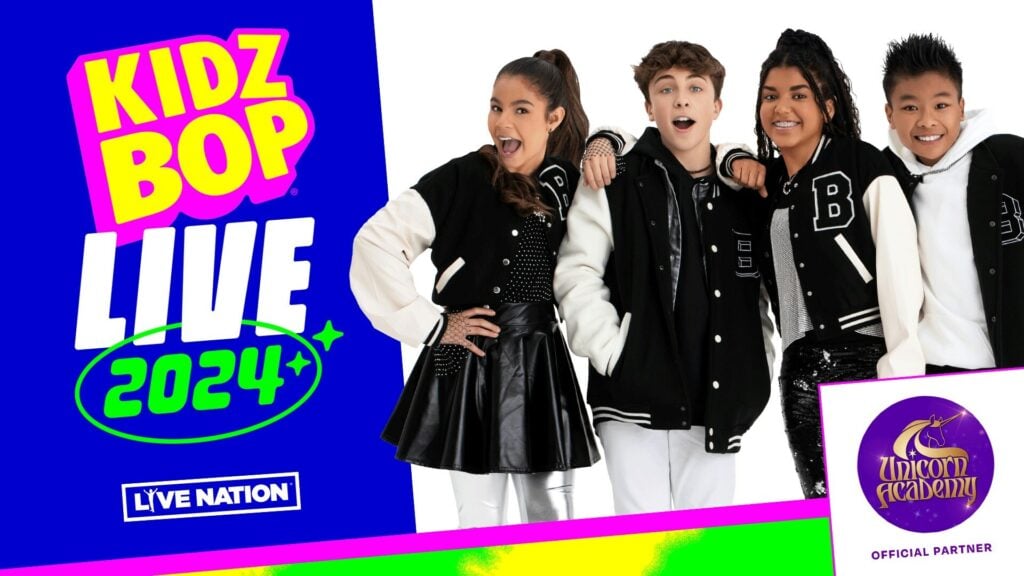 Featured image for “KIDZ BOP AND LIVE NATION ANNOUNCE ALL-NEW TOUR; KIDZ BOP LIVE 2024 TO HIT 40+ CITIES THIS SUMMER”