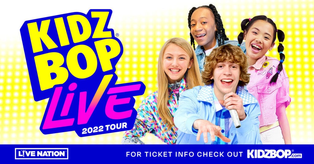 Featured image for “KIDZ BOP AND LIVE NATION ANNOUNCE ALL-NEW 2022 SUMMER TOUR”