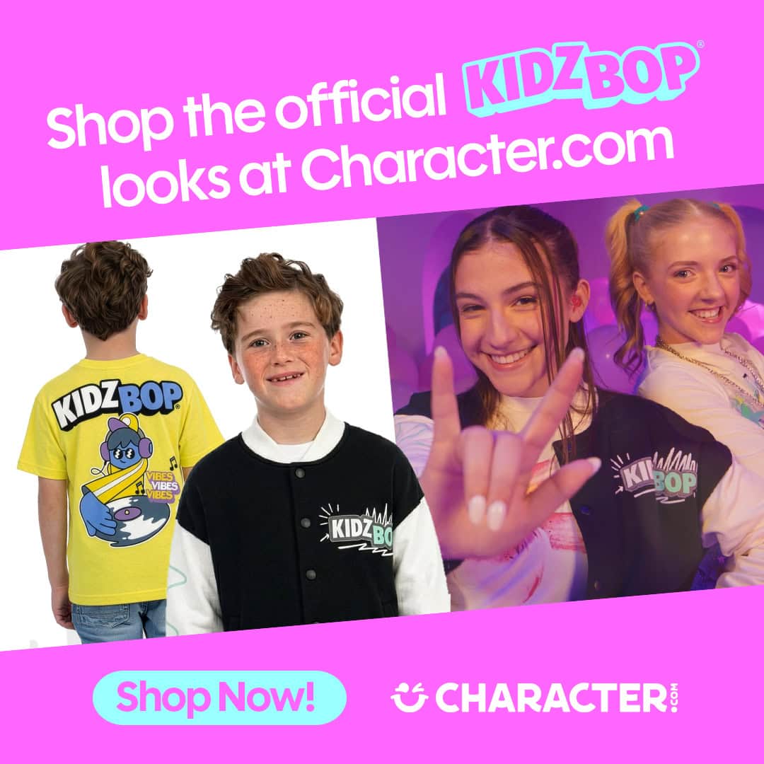Featured image for “UK Exclusive! Dress Like a Pop Star with KIDZ BOP and Character.com 🎤”