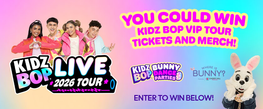 Featured image for “Make Your Summer Plans: Win VIP Family Tickets to KIDZ BOP LIVE 2026 with Cherry Hill Programs”