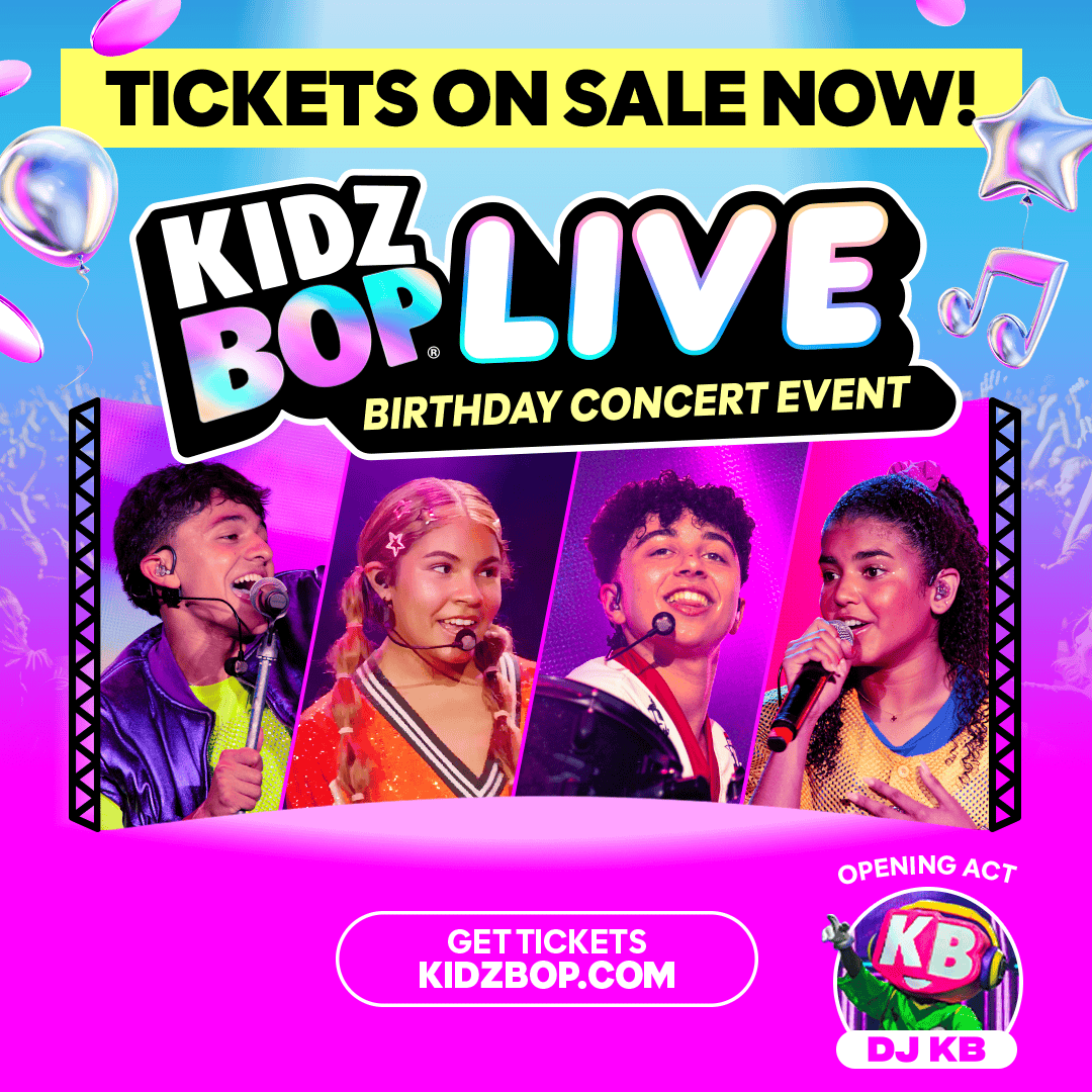 Featured image for “KIDZ BOP LIVE Birthday Concert Events! – ️ Tickets Are On Sale Now! 🎉”
