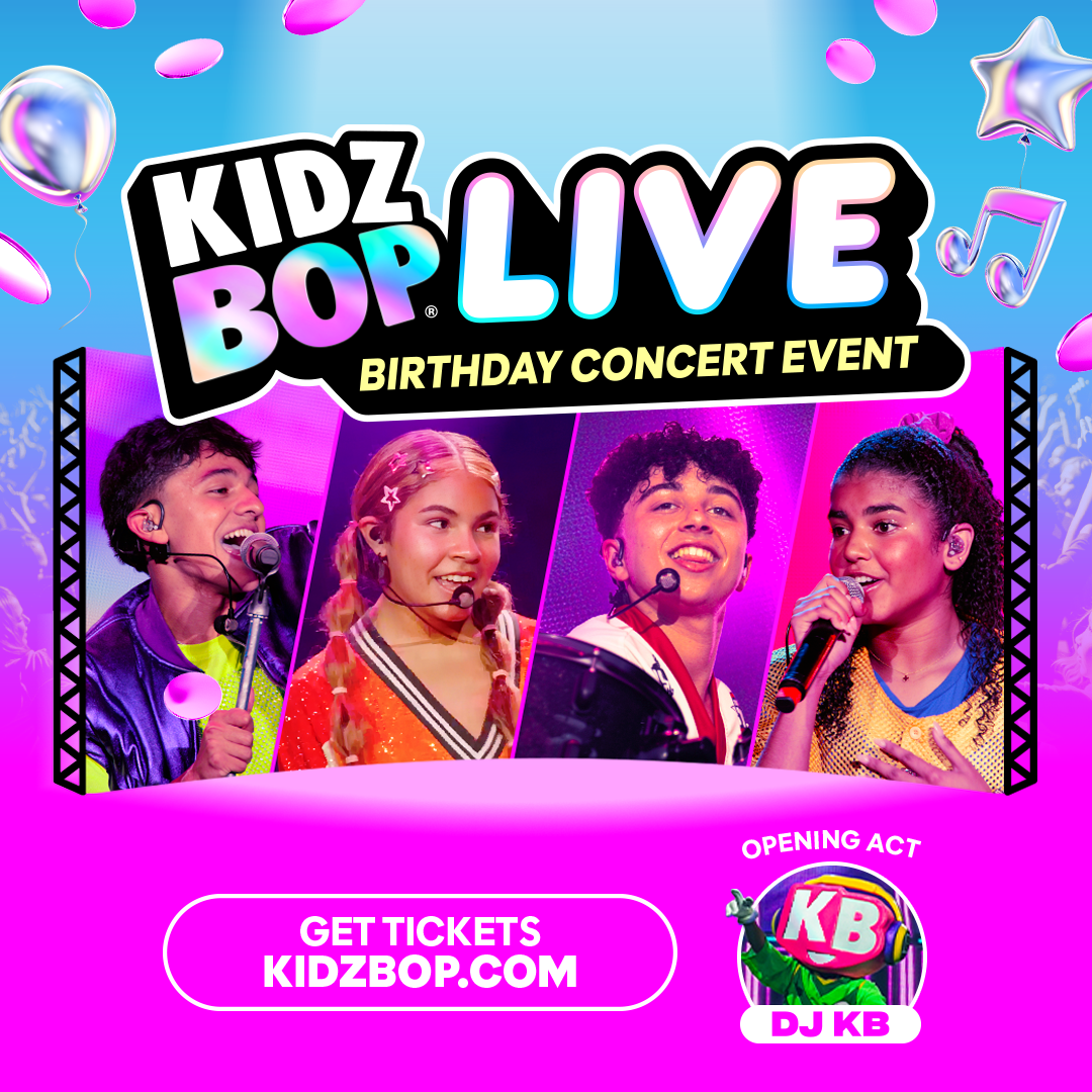 Featured image for “KIDZ BOP Celebrates Its 25th Birthday With KIDZ BOP LIVE: Birthday Concert Events Nationwide”
