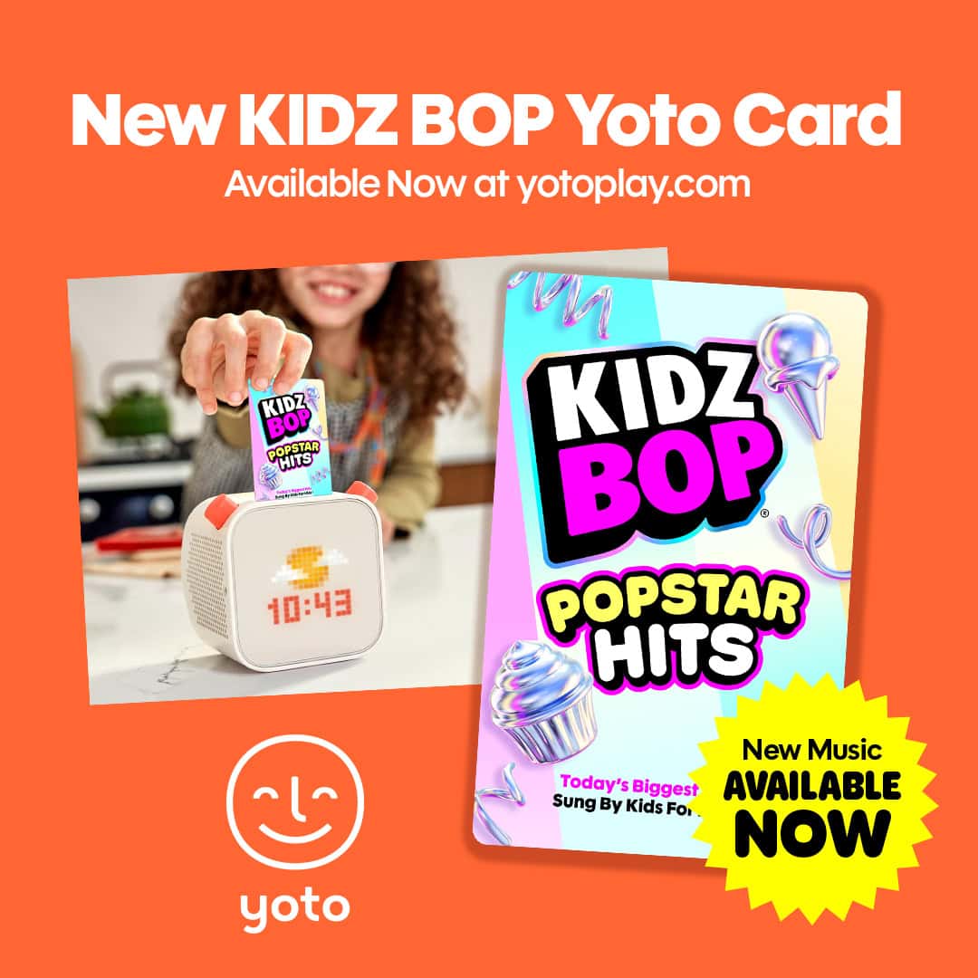 Featured image for “Screen-Free Fun with the New KIDZ BOP Yoto Card”