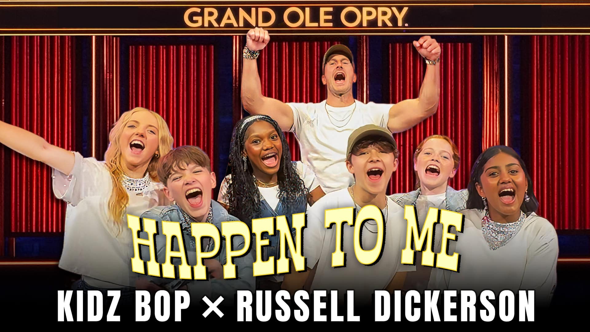 Featured image for “Watch the KIDZ BOP Kids “Happen To Me” Music Video Featuring Russell Dickerson”