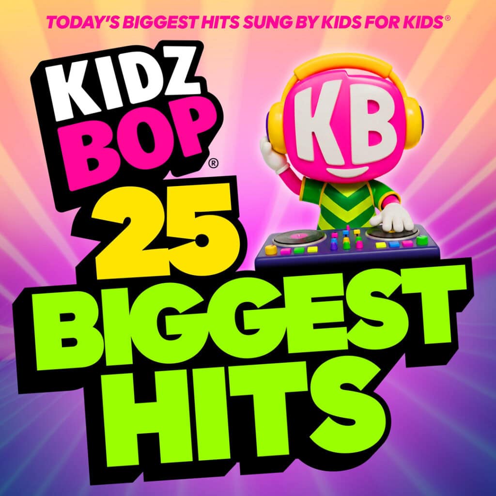 Featured image for “KIDZ BOP Celebrates 25 Years with the release of ‘KIDZ BOP 25 Biggest Hits’!”