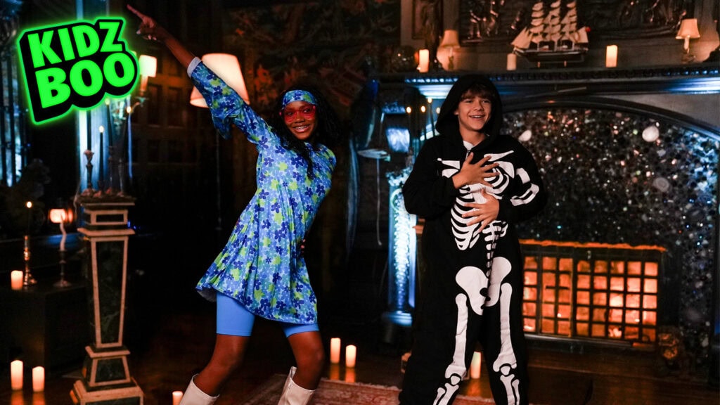 Featured image for “New Halloween KIDZ BOP Music Video Out Now: “Spooky Scary Skeletons”! 🎃👻”